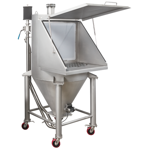 small-bag-dump-hopper-dry-material-unloading